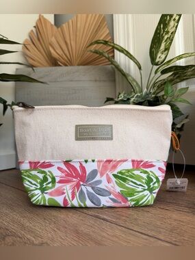 L.L. Bean Boat & Tote Zip Canvas Pouch Bag – NWT, Birthday Gift, Travel Gift